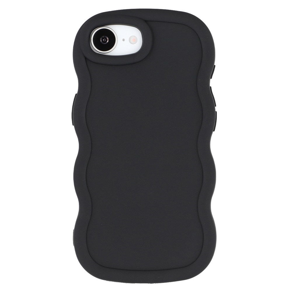iPhone 16e EIDERWOOD Flexible Plastic Wavy Case - Black