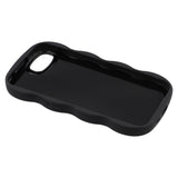 iPhone 16e EIDERWOOD Flexible Plastic Wavy Case - Black