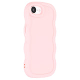 iPhone 16e EIDERWOOD Flexible Plastic Wavy Case - Light Pink