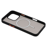 EIDERWOOD iPhone 16 Pro Matte Hybrid Plastic Case - MagSafe Compatible - Black