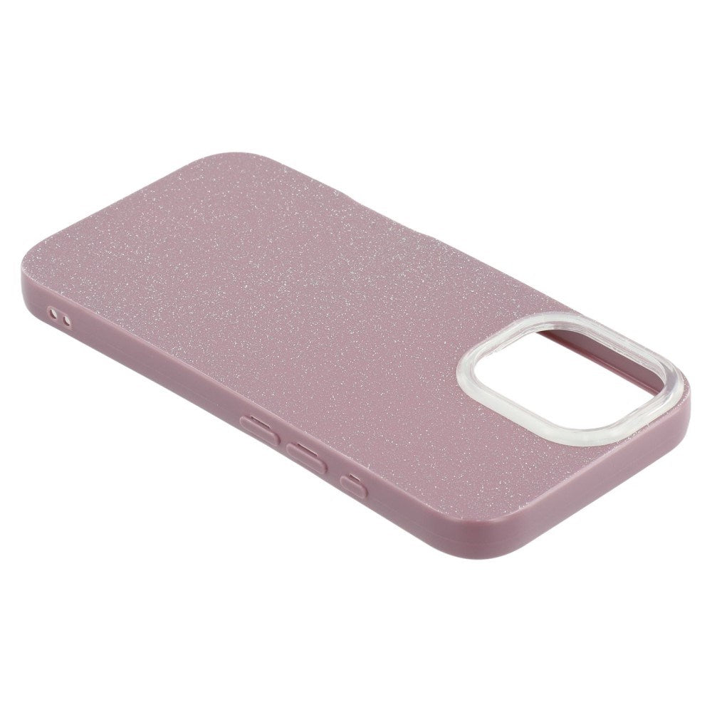 EIDERWOOD IPhone 16 Pro Flexible Plastic Case with Glitter - Purple