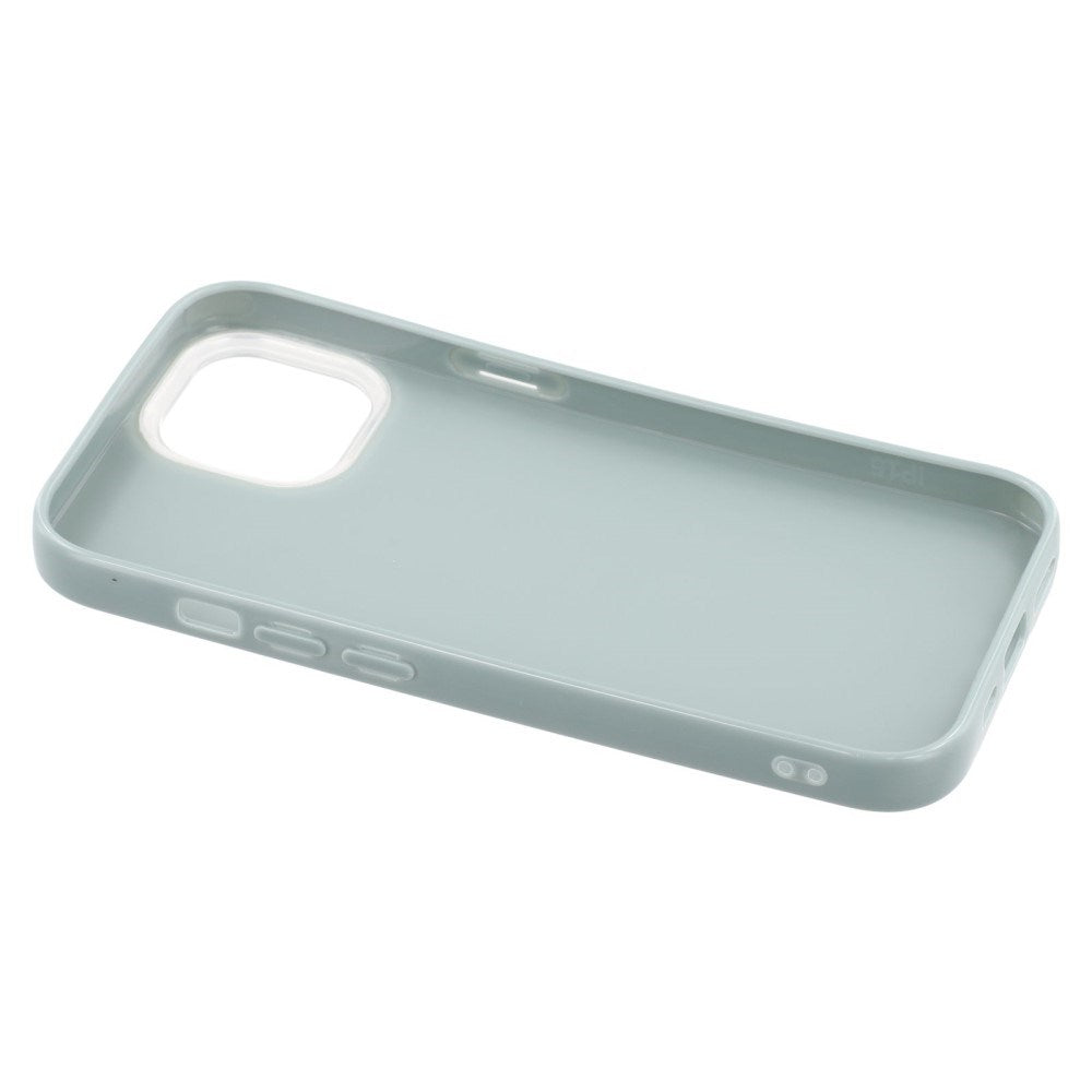 EIDERWOOD iPhone 14 / 13 Flexible Plastic Case with Glitter - Green