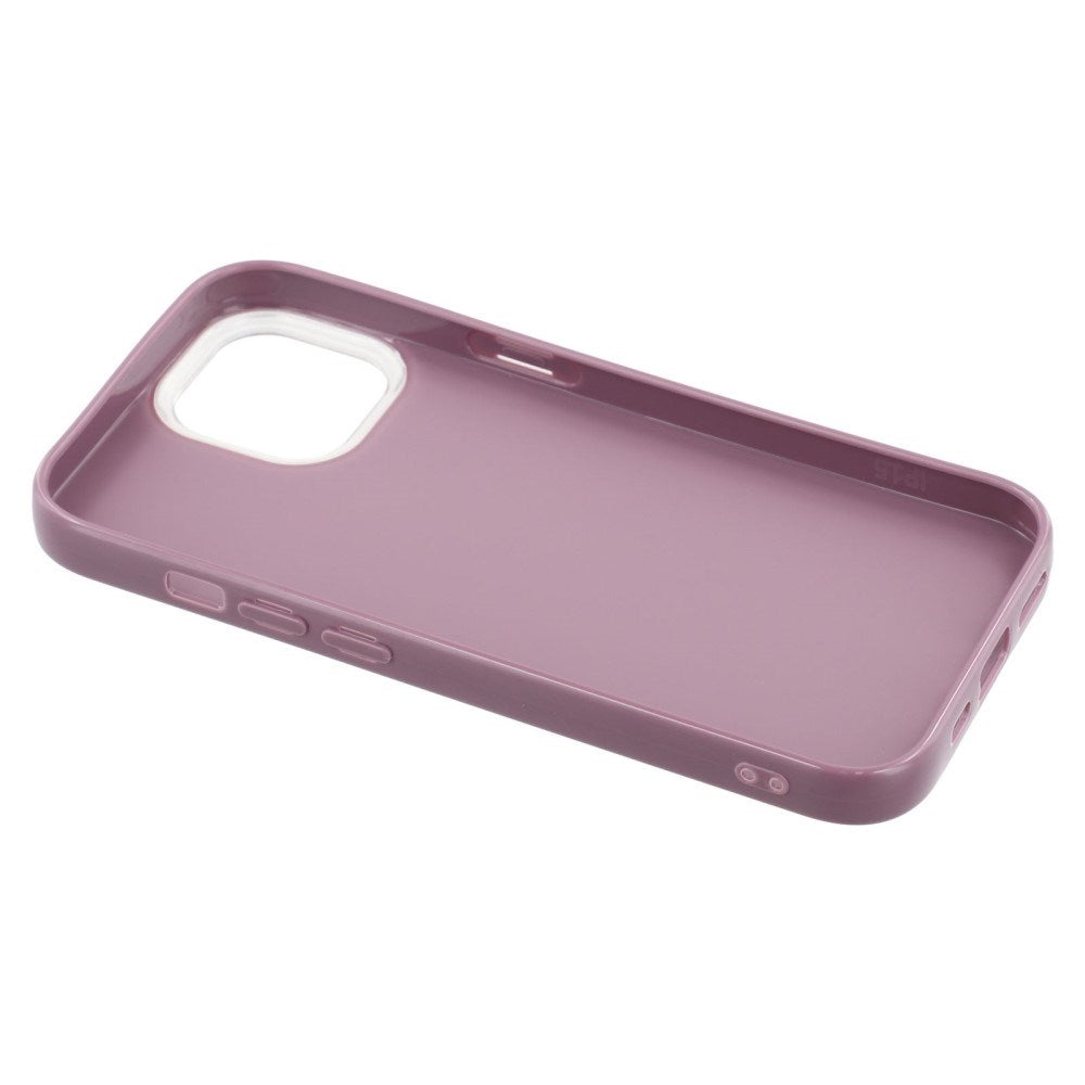 EIDERWOOD iPhone 14 / 13 Flexible Plastic Case with Glitter - Purple