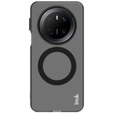 IMAK Huawei Mate 70 Hybrid Plastic Case - MagSafe Compatible - Transparent / Black