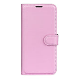 EIDERWOOD Nothing Phone (3a) Faux Leather Flip Case with Cardholder & Stand Function - Pink