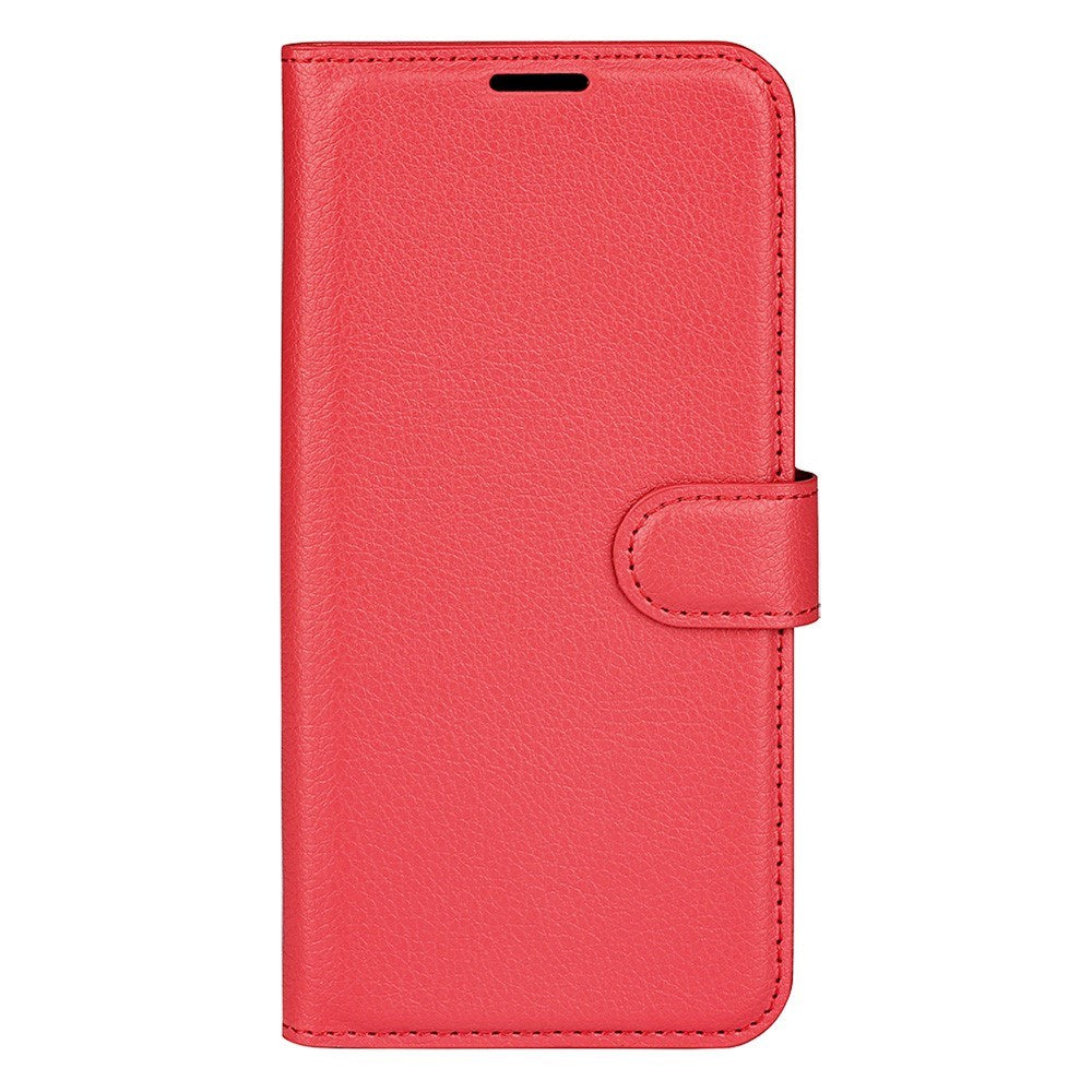 EIDERWOOD Nothing Phone (3a) Faux Leather Flip Case with Cardholder & Stand Function - Red