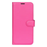 EIDERWOOD Nothing Phone (3a) Faux Leather Flip Case with Cardholder & Stand Function - Hot Pink