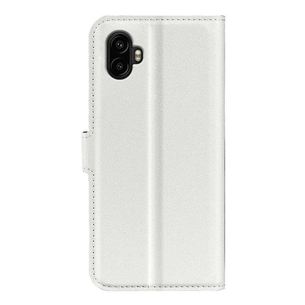 EIDERWOOD Samsung Galaxy Xcover 7 Pro Faux Leather Flip Case with Cardholder & Stand Function - White