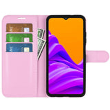 EIDERWOOD Samsung Galaxy Xcover 7 Pro Faux Leather Flip Case with Cardholder & Stand Function - Pink