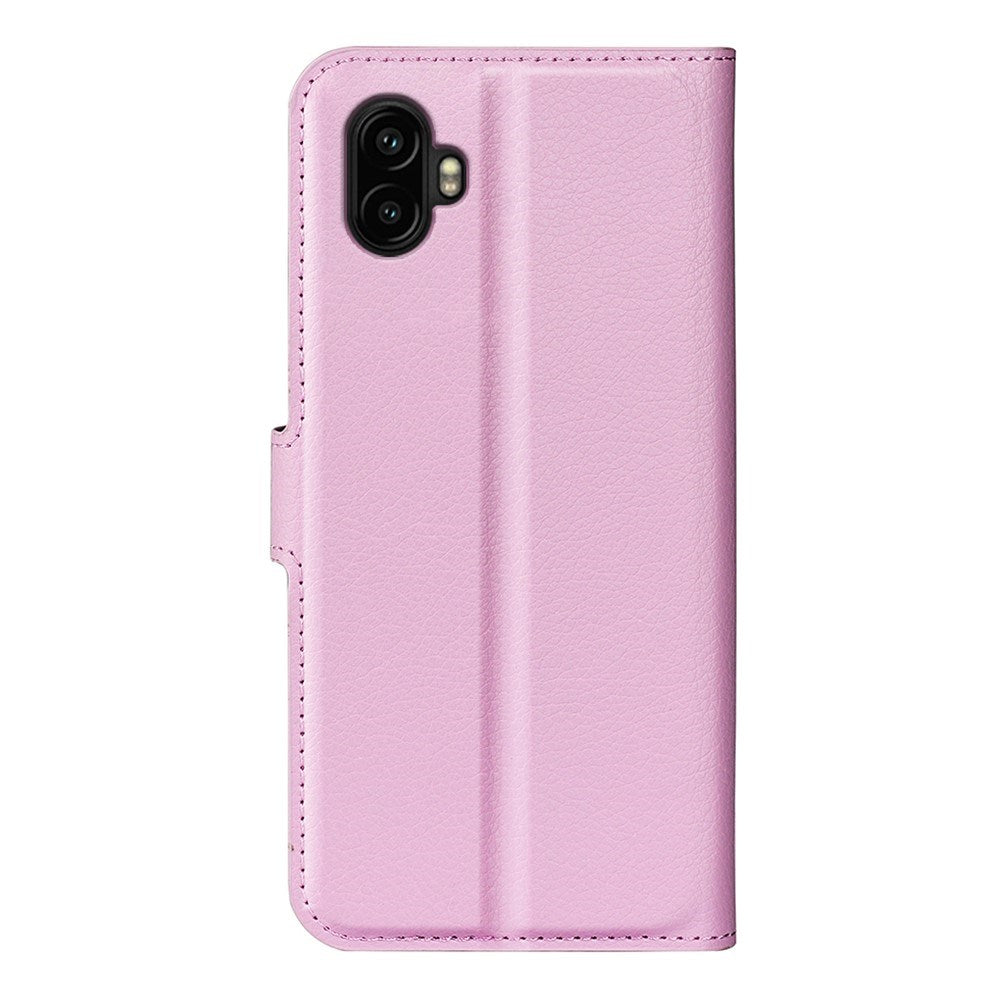 EIDERWOOD Samsung Galaxy Xcover 7 Pro Faux Leather Flip Case with Cardholder & Stand Function - Pink