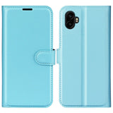 EIDERWOOD Samsung Galaxy Xcover 7 Pro Faux Leather Flip Case with Cardholder & Stand Function - Blue
