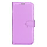 EIDERWOOD Samsung Galaxy Xcover 7 Pro Faux Leather Flip Case with Cardholder & Stand Function - Purple