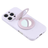 EIDERWOOD iPhone 16 Pro Hybrid Case incl. Kickstand with Mirror - Light Purple