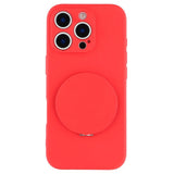 EIDERWOOD iPhone 16 Pro Hybrid Case incl. Kickstand with Mirror - Red