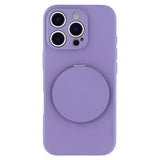 EIDERWOOD iPhone 16 Pro Hybrid Case incl. Kickstand with Mirror - Purple