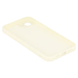 iPhone 17e / 16e Set with Flexible Plastic Case - Screen Protector - Lanyard - White