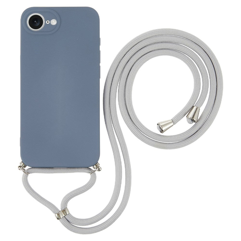 iPhone 17e / 16e EIDERWOOD Lined Flexible Plastic Case w. Strap - Lavender