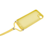 iPhone 17e / 16e EIDERWOOD Lined Flexible Plastic Case w. Strap - Yellow