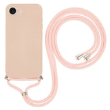 iPhone 17e / 16e EIDERWOOD Lined Flexible Plastic Case w. Strap - Pink