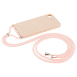 iPhone 17e / 16e EIDERWOOD Lined Flexible Plastic Case w. Strap - Pink