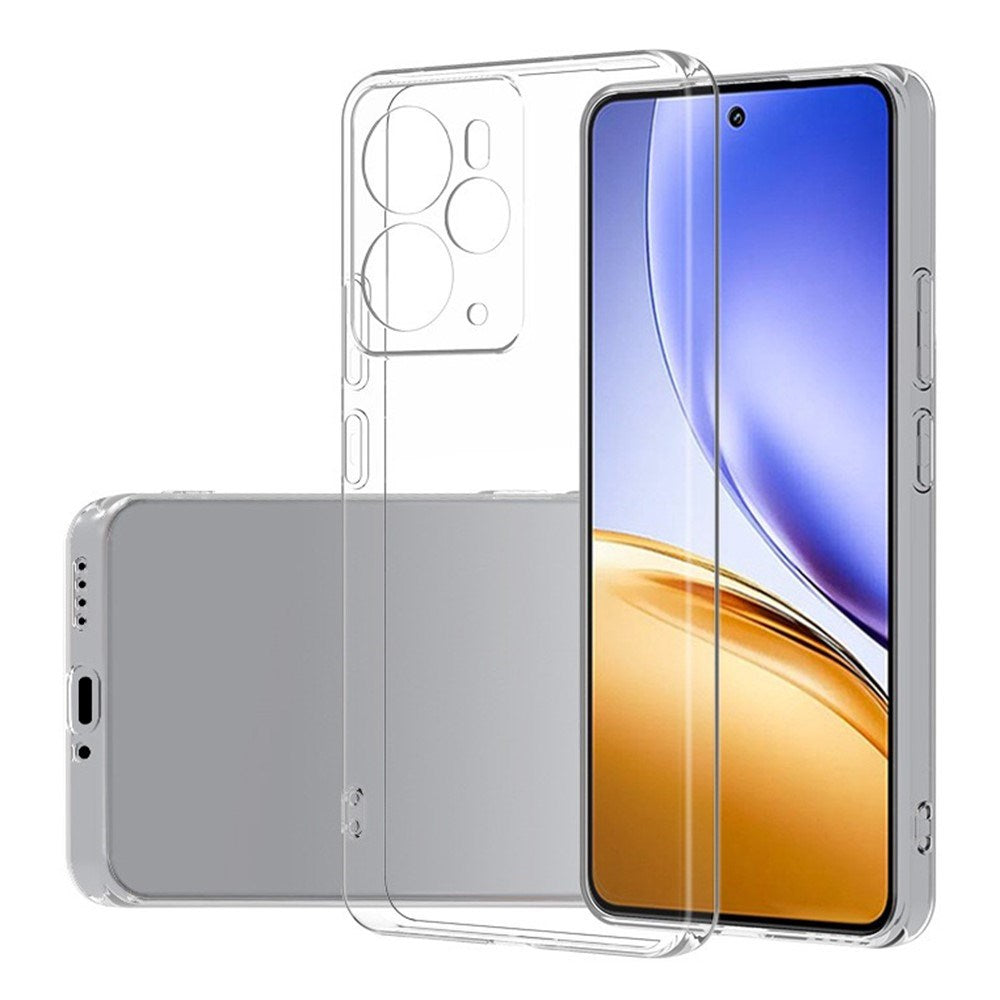 Realme 14 (5G) EIDERWOOD Flexible Plastic Back Case – Transparent