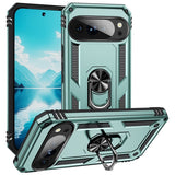 EIDERWOOD Google Pixel 10 Pro XL Hybrid Craftsman Case with 360 Rotatable Kickstand - Green