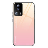 Xiaomi 13 Lite Glass Back Case - Hello - Pink