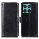 EIDERWOOD Motorola Edge 60 Fusion Faux Leather Flip Case with Cardholder & Stand Function - Black