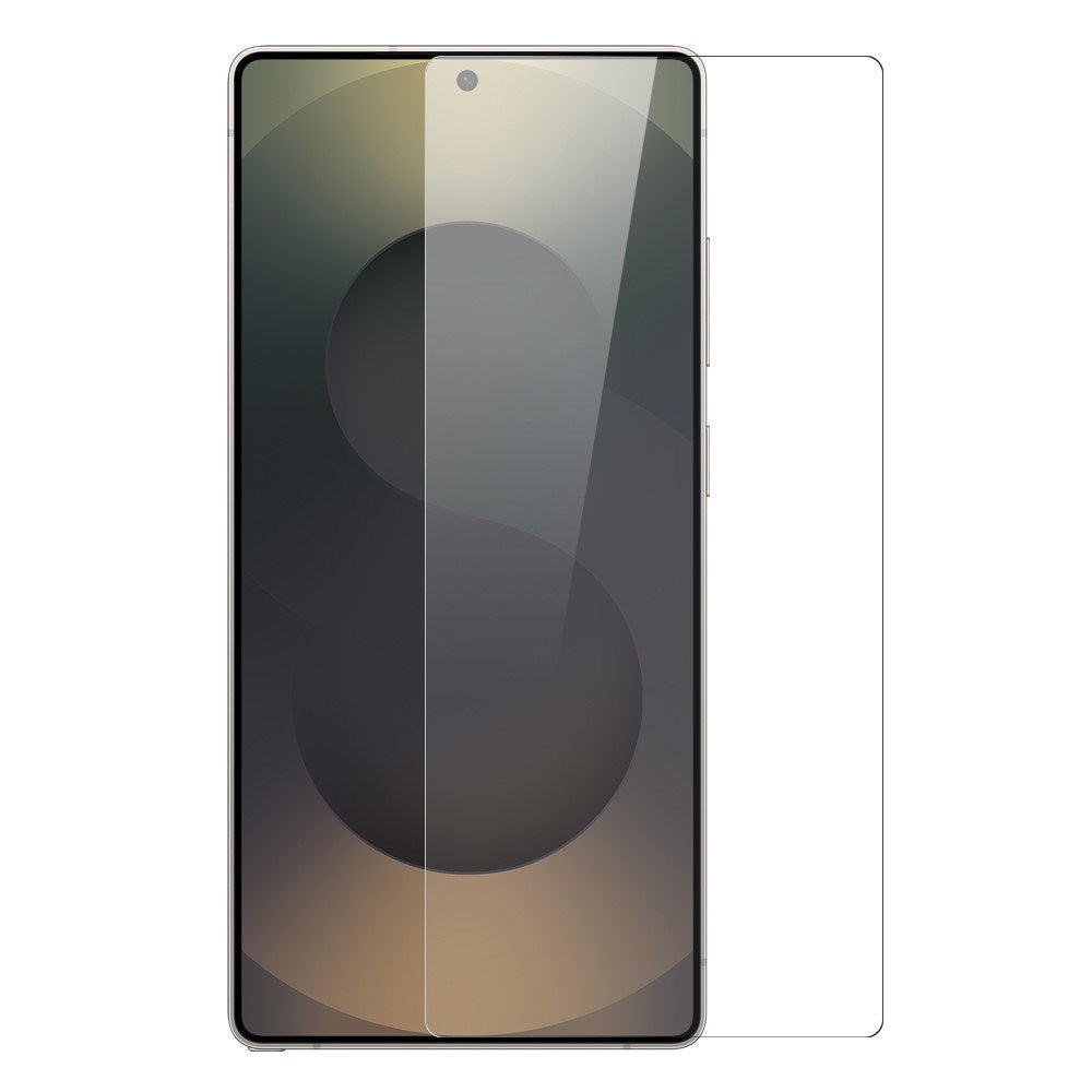 NORTHJO Samsung Galaxy S25 Ultra 2-in-1 Protection Set with Shock-Absorbing Flexible Plastic Case & Tempered Screen Protector Glass - Transparent