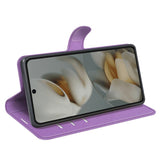 EIDERWOOD Google Pixel 10 Pro XL Faux Leather Flip Case with Cardholder & Stand Function - Purple