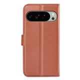 EIDERWOOD Google Pixel 10 Pro XL Faux Leather Flip Case with Cardholder & Stand Function - Brown