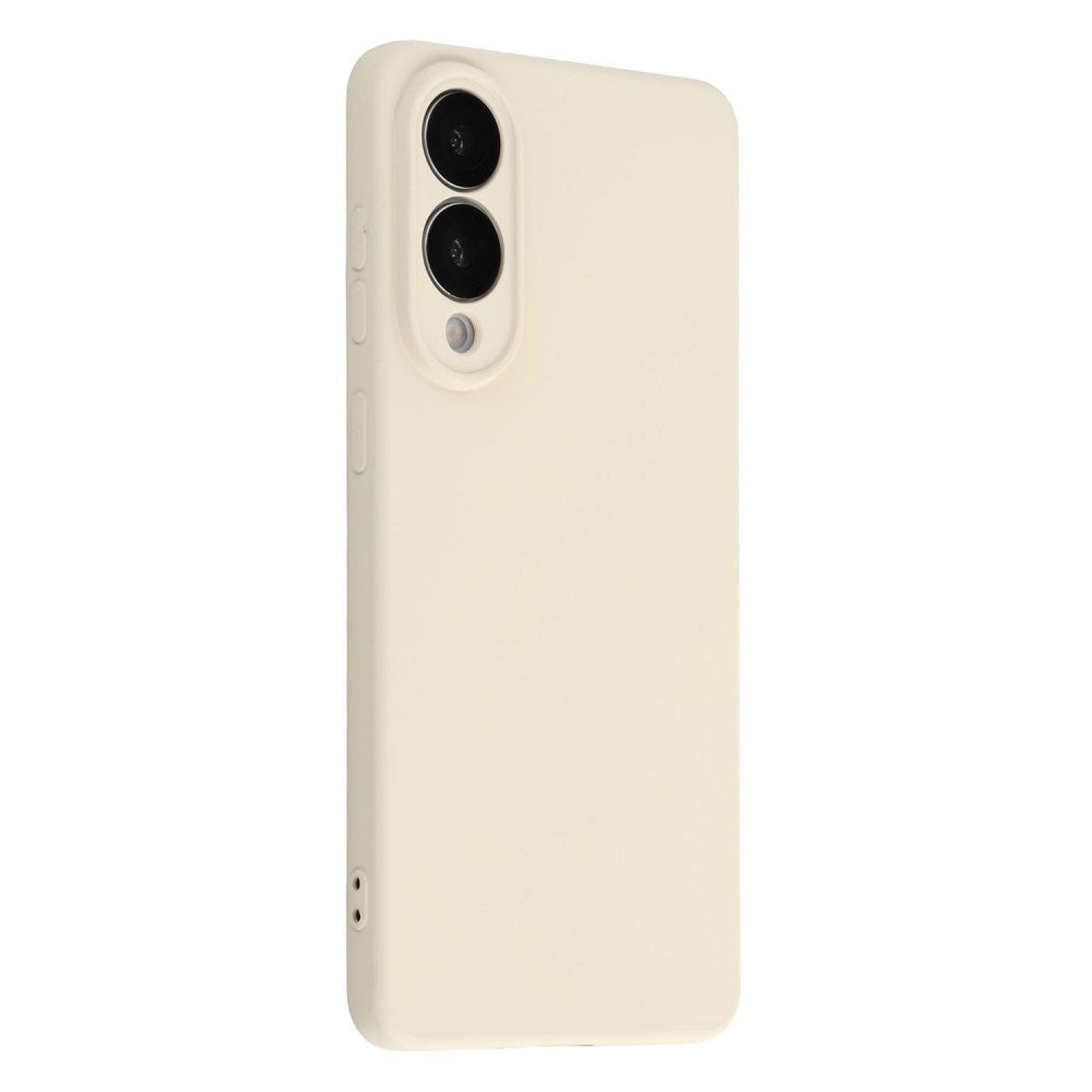 EIDERWOOD Samsung Galaxy S25 Edge Lined Flexible Plastic Case - Beige