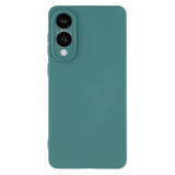EIDERWOOD Samsung Galaxy S25 Edge Lined Flexible Plastic Case - Green