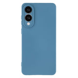 EIDERWOOD Samsung Galaxy S25 Edge Lined Flexible Plastic Case - Blue