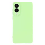 EIDERWOOD Samsung Galaxy S25 Edge Lined Flexible Plastic Case - Light Green