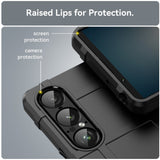 EIDERWOOD Sony Xperia 1 VII Rugged Shield Craftsman Case - Black