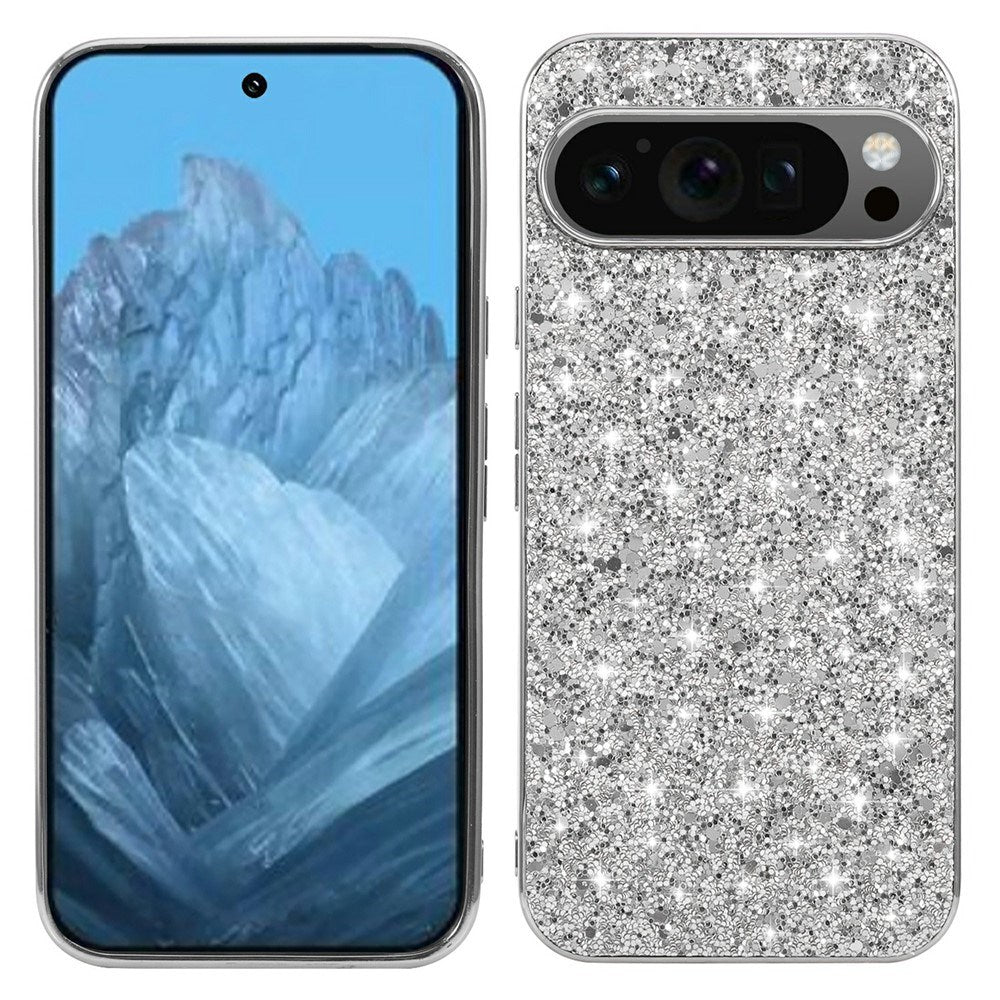 EIDERWOOD Google Pixel 10 Pro XL Glitter Case - Silver
