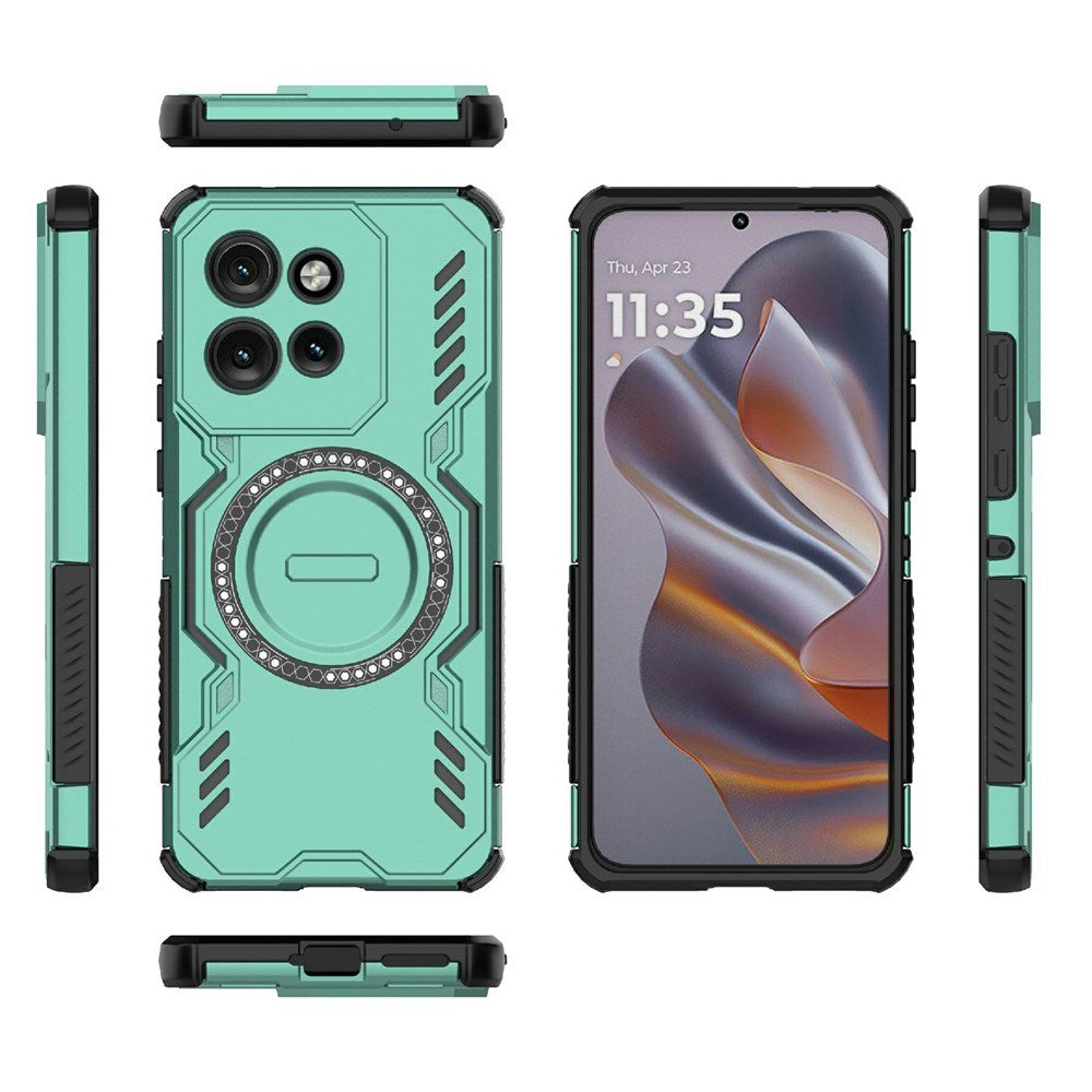 Motorola Edge 60 Neo / Edge 50 Neo / ThinkPhone 25 EIDERWOOD Tough Case - MagSafe Compatible - Green