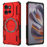 Motorola Edge 60 Neo / Edge 50 Neo / ThinkPhone 25 EIDERWOOD Tough Case - MagSafe Compatible - Red