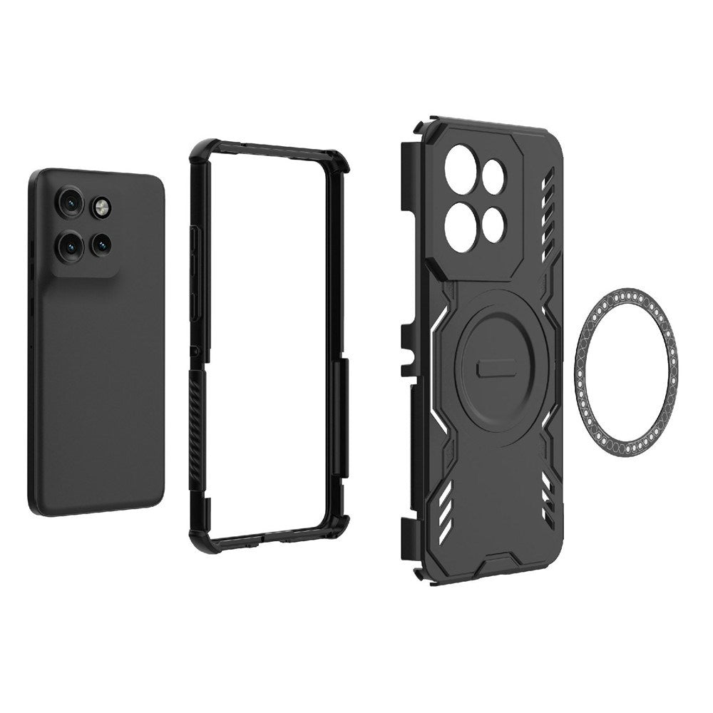 Motorola Edge 60 Neo / Edge 50 Neo / ThinkPhone 25 EIDERWOOD Tough Case - MagSafe Compatible - Red