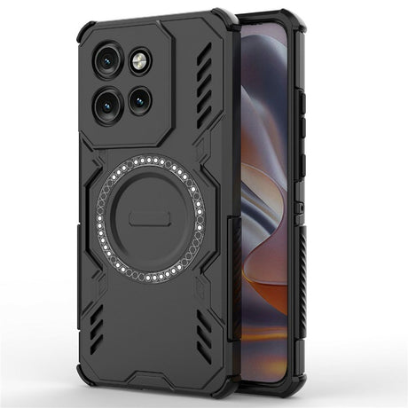 Motorola Edge 60 Neo / Edge 50 Neo / ThinkPhone 25 EIDERWOOD Tough Case - MagSafe Compatible - Black