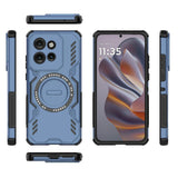 Motorola Edge 60 Neo / Edge 50 Neo / ThinkPhone 25 EIDERWOOD Tough Case - MagSafe Compatible - Blue