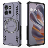 Motorola Edge 60 Neo / Edge 50 Neo / ThinkPhone 25 EIDERWOOD Tough Case - MagSafe Compatible - Purple