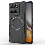 EIDERWOOD Motorola Edge 60 / Edge 60 Fusion Hybrid Plastic Case with Heat Dissipation - Black