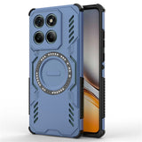 EIDERWOOD Motorola Edge 60 / Edge 60 Fusion Hybrid Plastic Case with Heat Dissipation - Blue