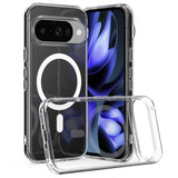 EIDERWOOD Google Pixel 10 Hybrid Plastic Case - MagSafe Compatible - Transparent