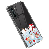 Samsung Galaxy S23 Flexible Plastic Christmas Case - Snowball fight