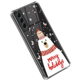 Samsung Galaxy S22 Flexible Plastic Christmas Case - Merry Christmas - Polar Bear