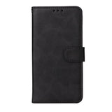EIDERWOOD iPhone 17 Faux Leather Flip Case with Wallet & Strap - Black