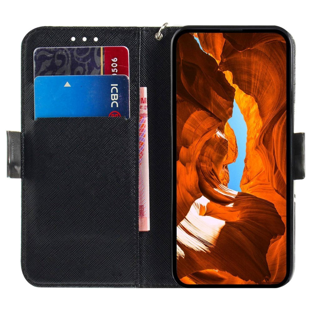 Samsung Galaxy A14 (5G) Leather Flip Case - Angry Panda